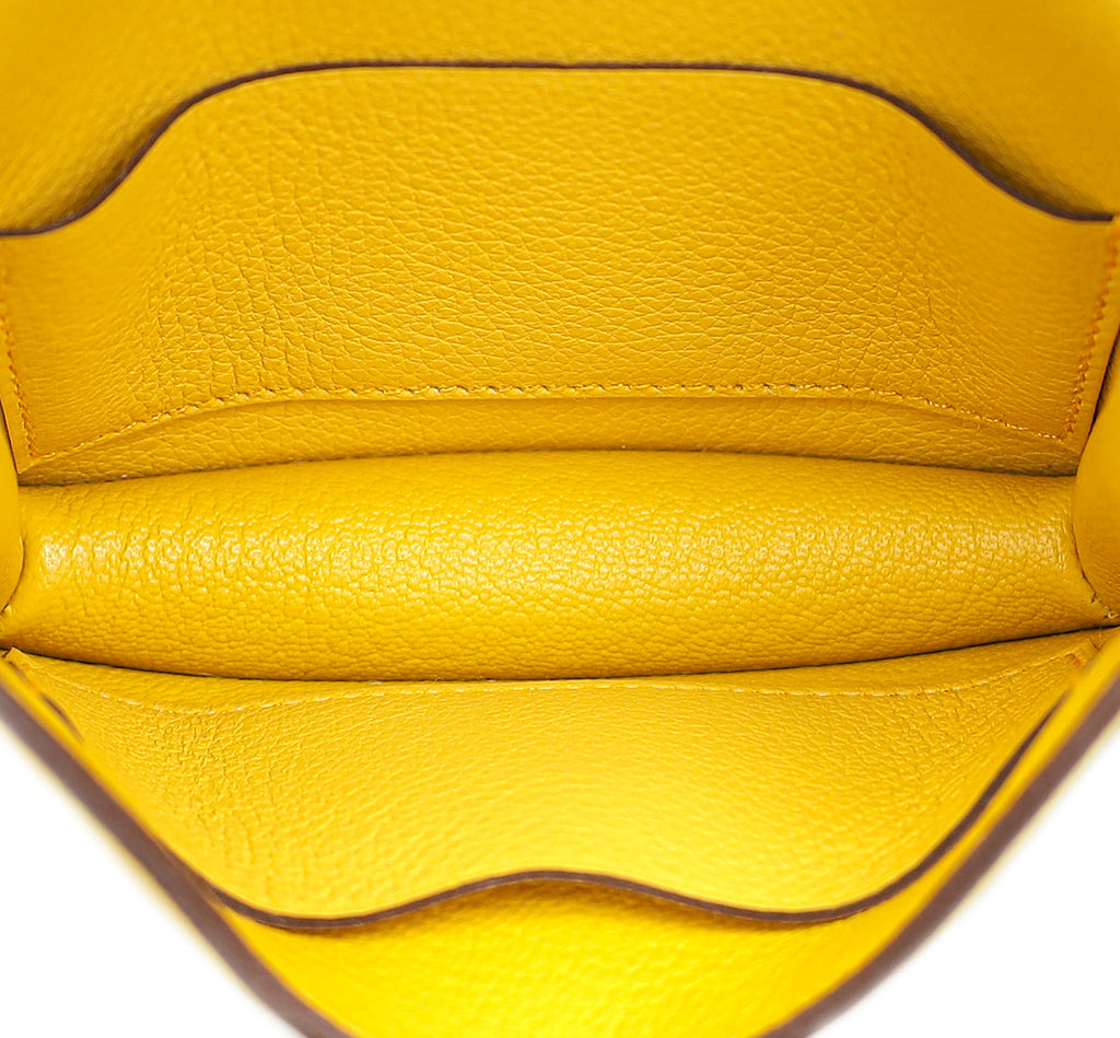 Hermes Bicolor Constance Verso Slim Evercolor Wallet
