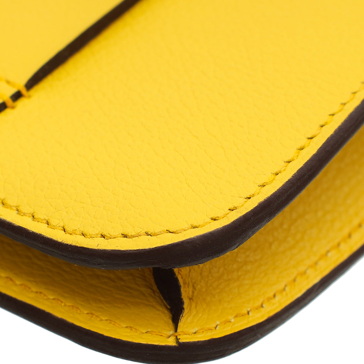 Hermes Bicolor Constance Verso Slim Evercolor Wallet