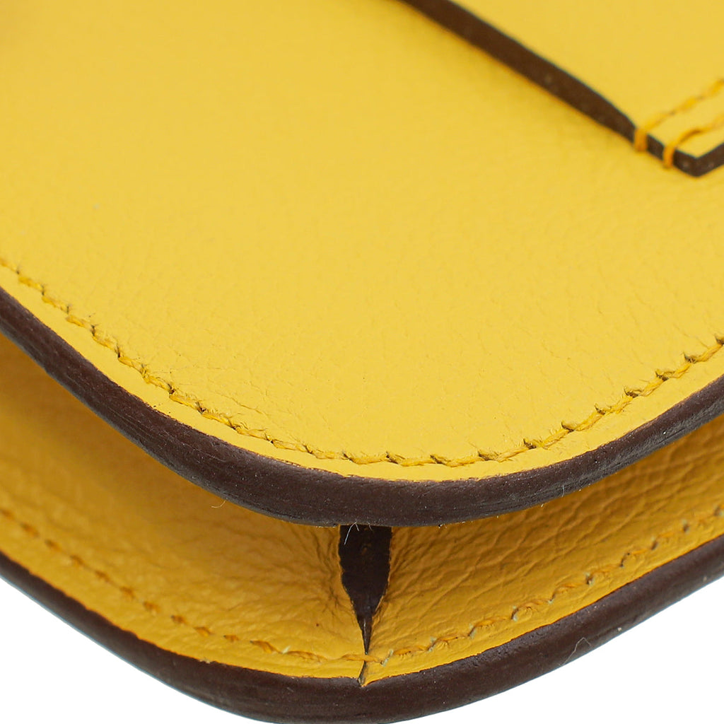 Hermes Bicolor Constance Verso Slim Evercolor Wallet