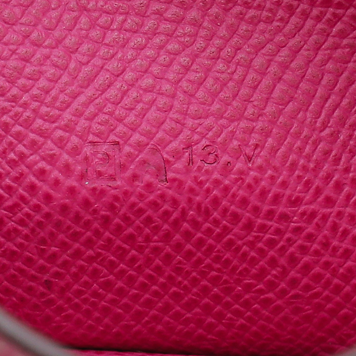 Hermes Cyclamen Bearn Wallet