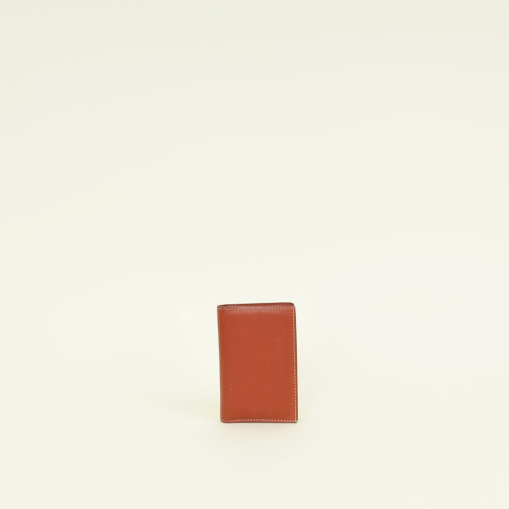 Hermes Cuivre MC² Euclide Card Holder