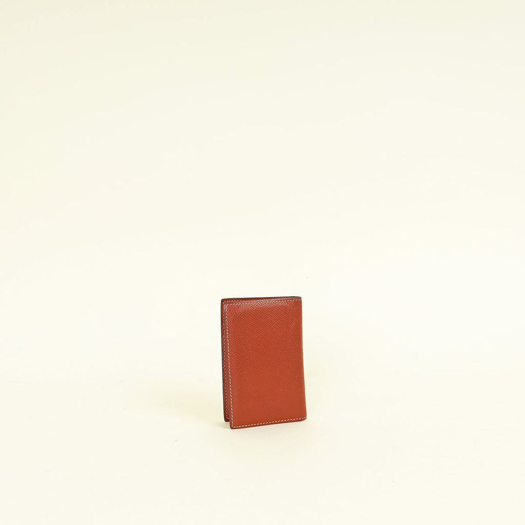 Hermes Cuivre MC² Euclide Card Holder