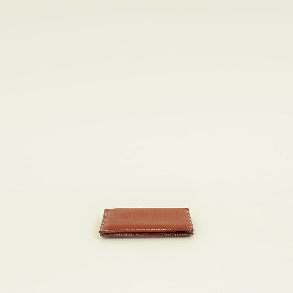 Hermes Cuivre MC² Euclide Card Holder