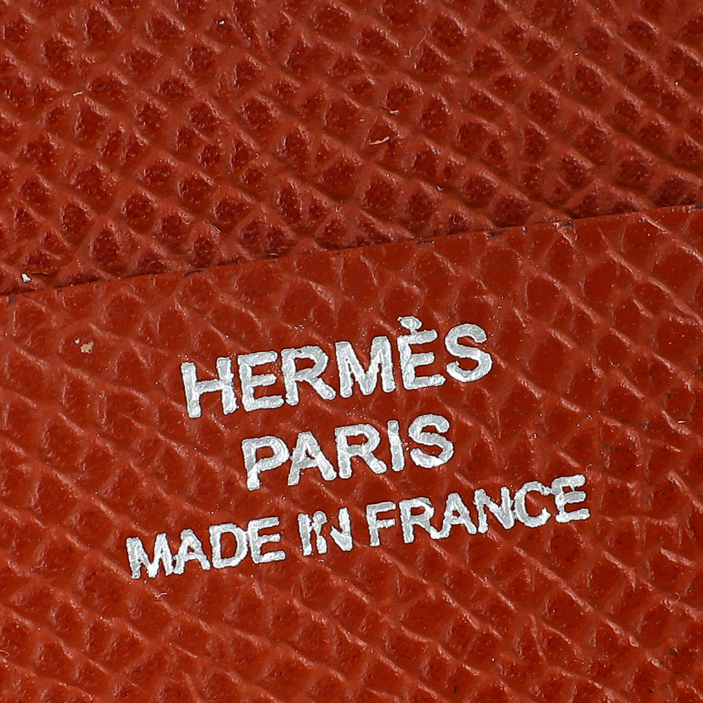 Hermes Cuivre MC² Euclide Card Holder