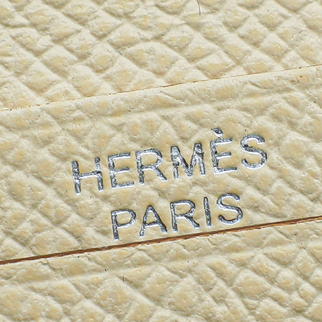 Hermes Bicolor Bearn Verso Wallet