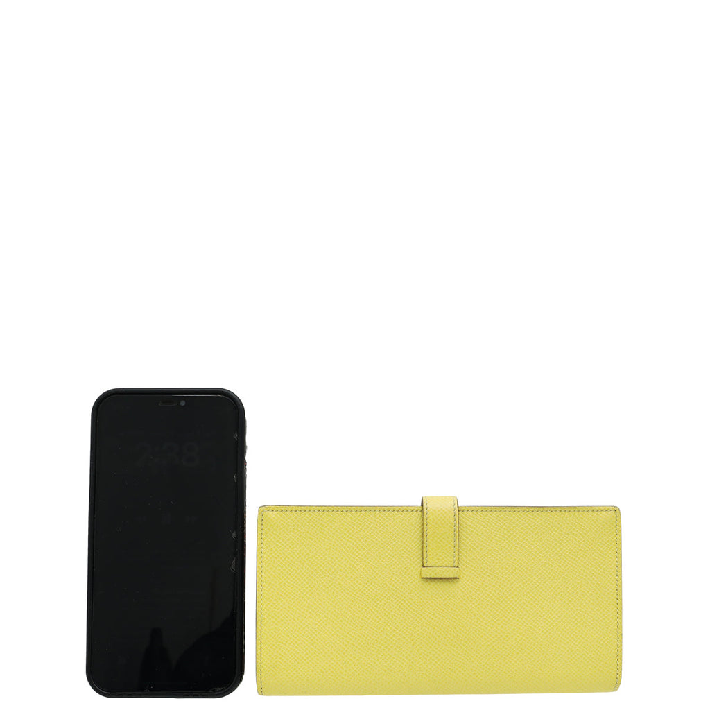 Hermes Bicolor Bearn Verso Wallet