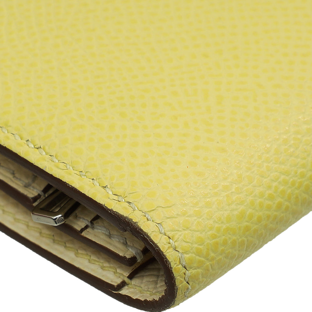 Hermes Bicolor Bearn Verso Wallet