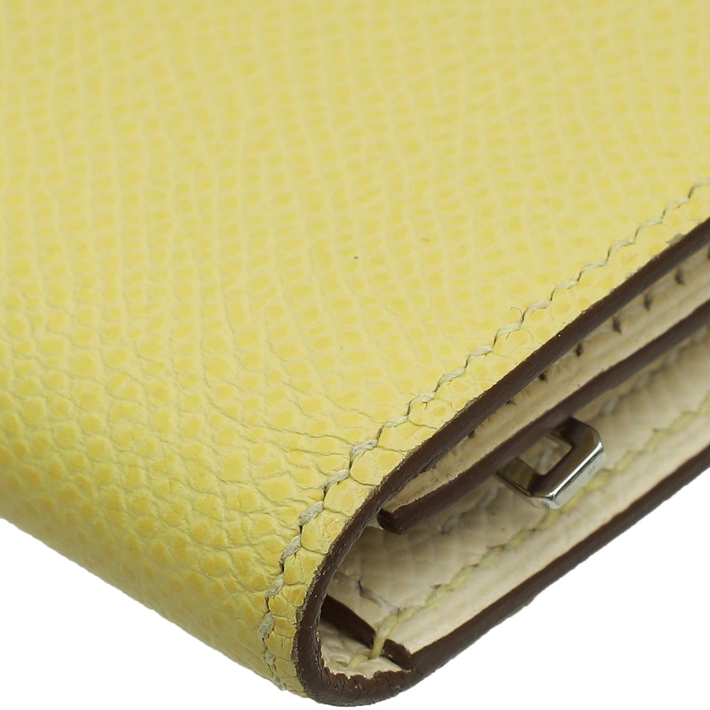 Hermes Bicolor Bearn Verso Wallet