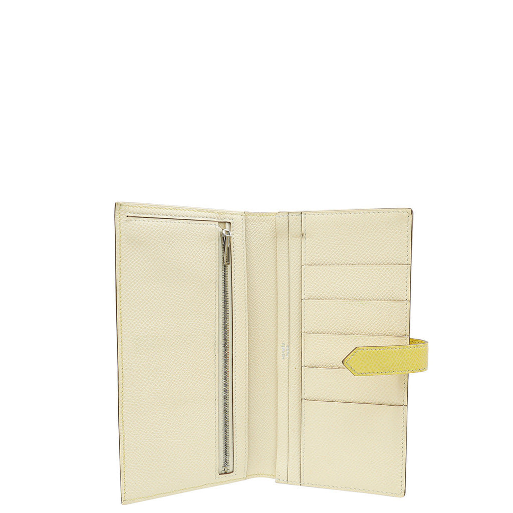 Hermes Bicolor Bearn Verso Wallet