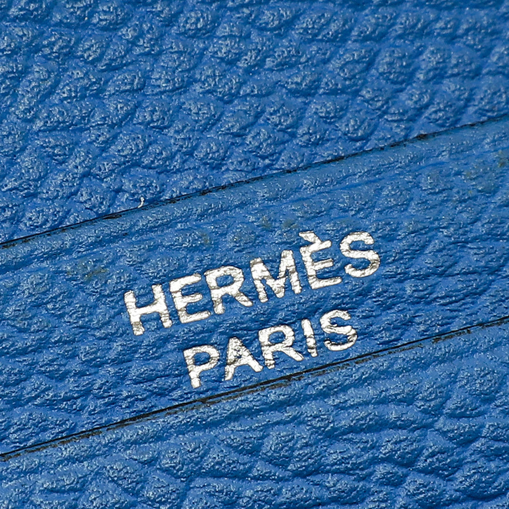 Hermes Bicolor Bearn Verso Compact Wallet