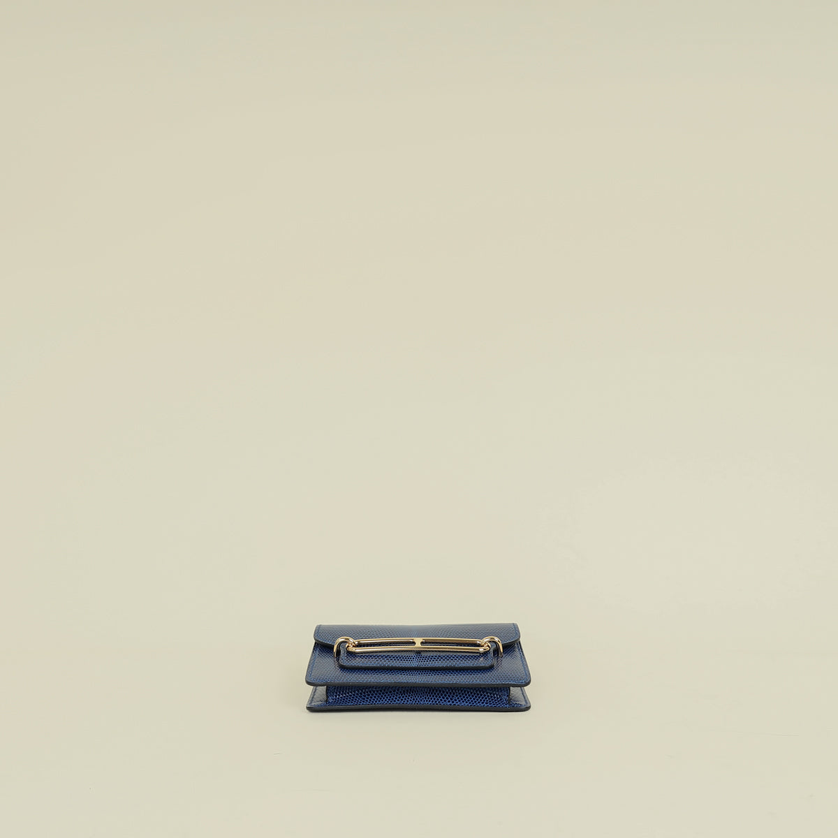 Hermes Blue Saphire Roulis Slim Wallet