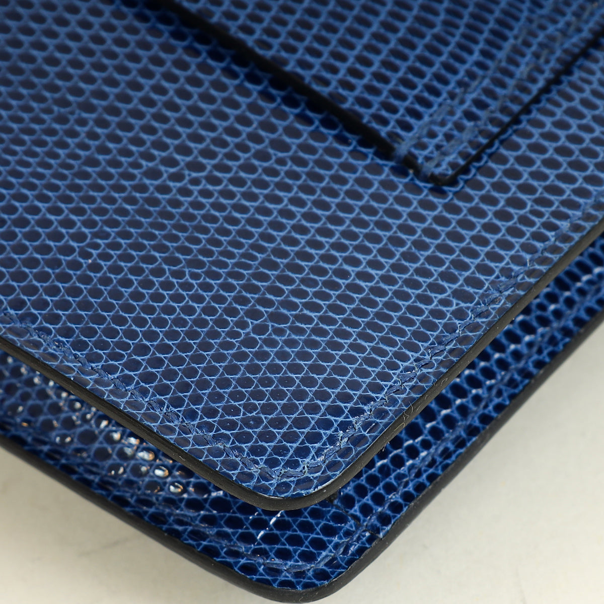 Hermes Blue Saphire Roulis Slim Wallet