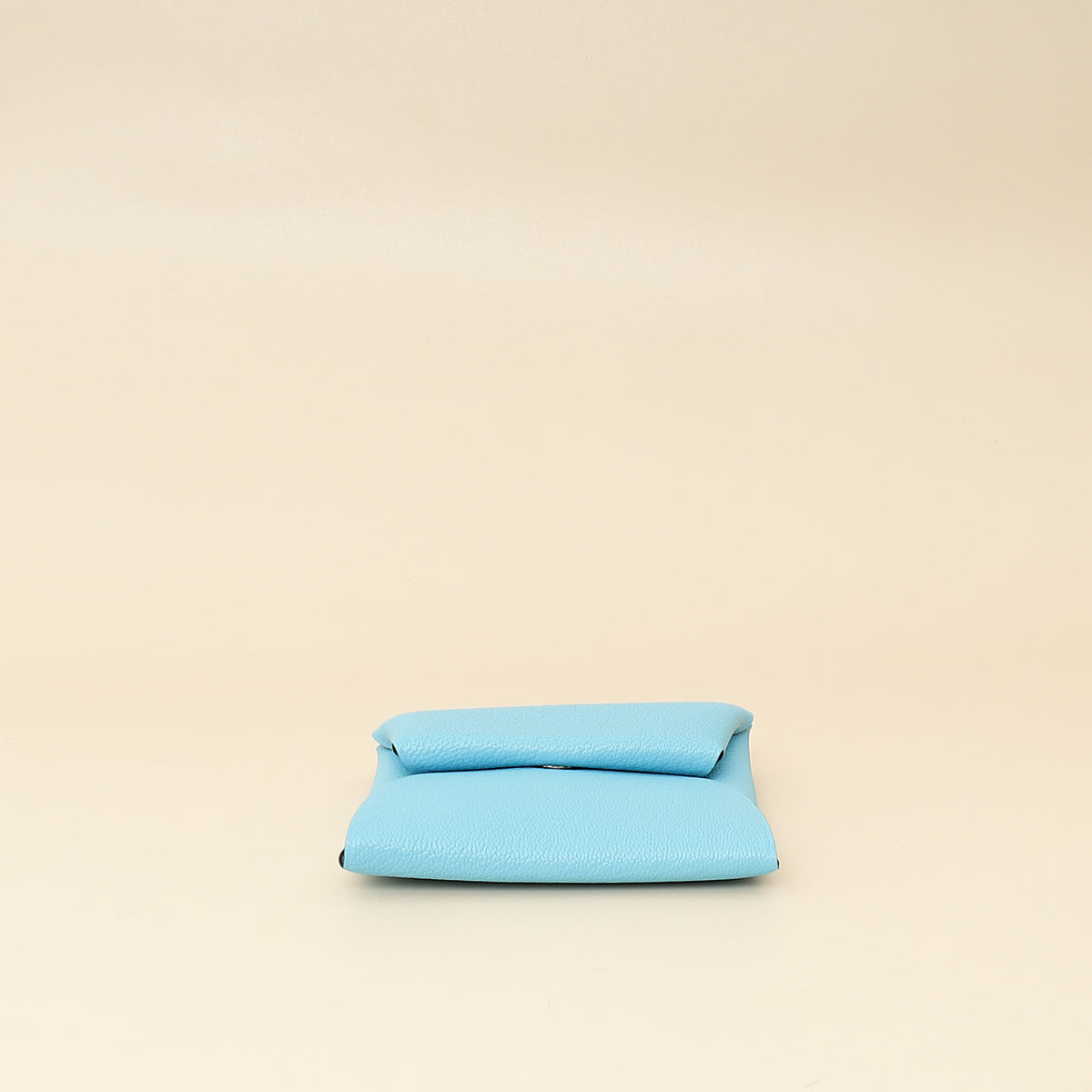 Hermes Bleu De Nord Mysore Goatskin Bastia Change Purse