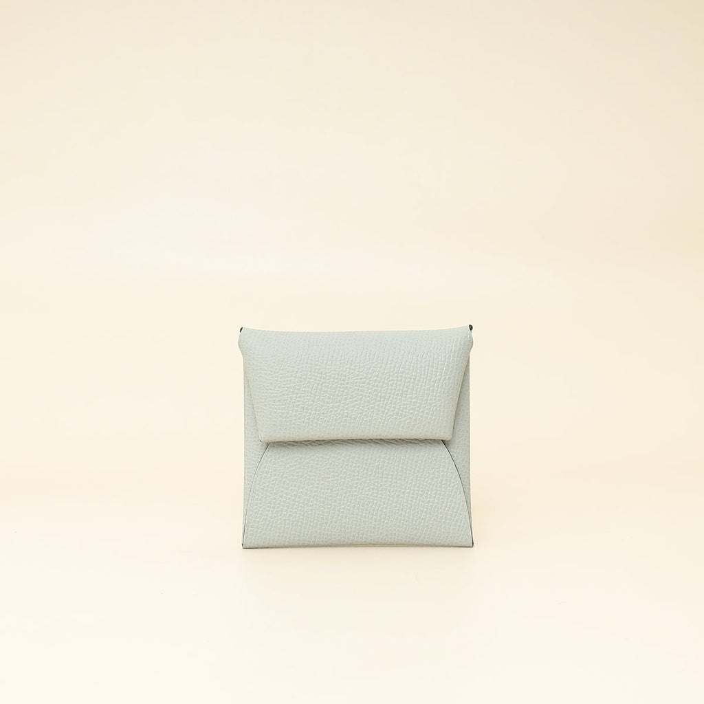 Hermes Bleu Glacier Bastia Change Purse
