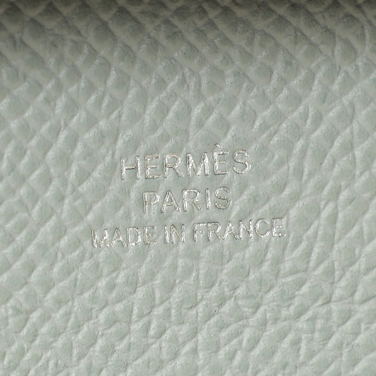 Hermes Bleu Glacier Bastia Change Purse