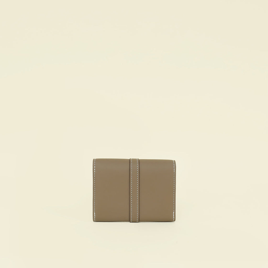 Hermes Etoupe Glenan Compact Wallet