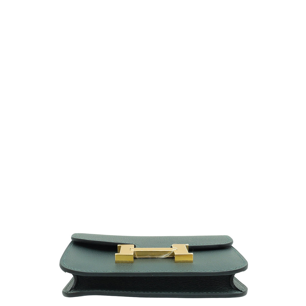 Hermes Bicolor Constance Slim Wallet
