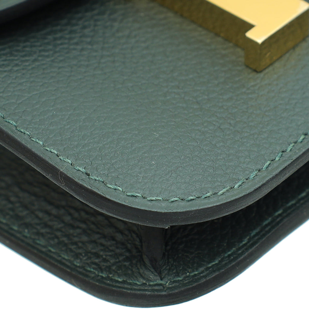 Hermes Bicolor Constance Slim Wallet