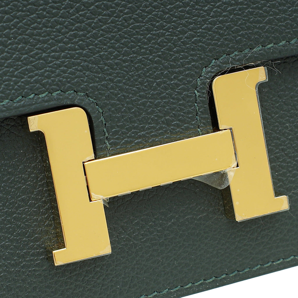 Hermes Bicolor Constance Slim Wallet