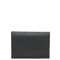 Hermes Noir Calvi Duo Compact Mysore Goatskin Card Holder