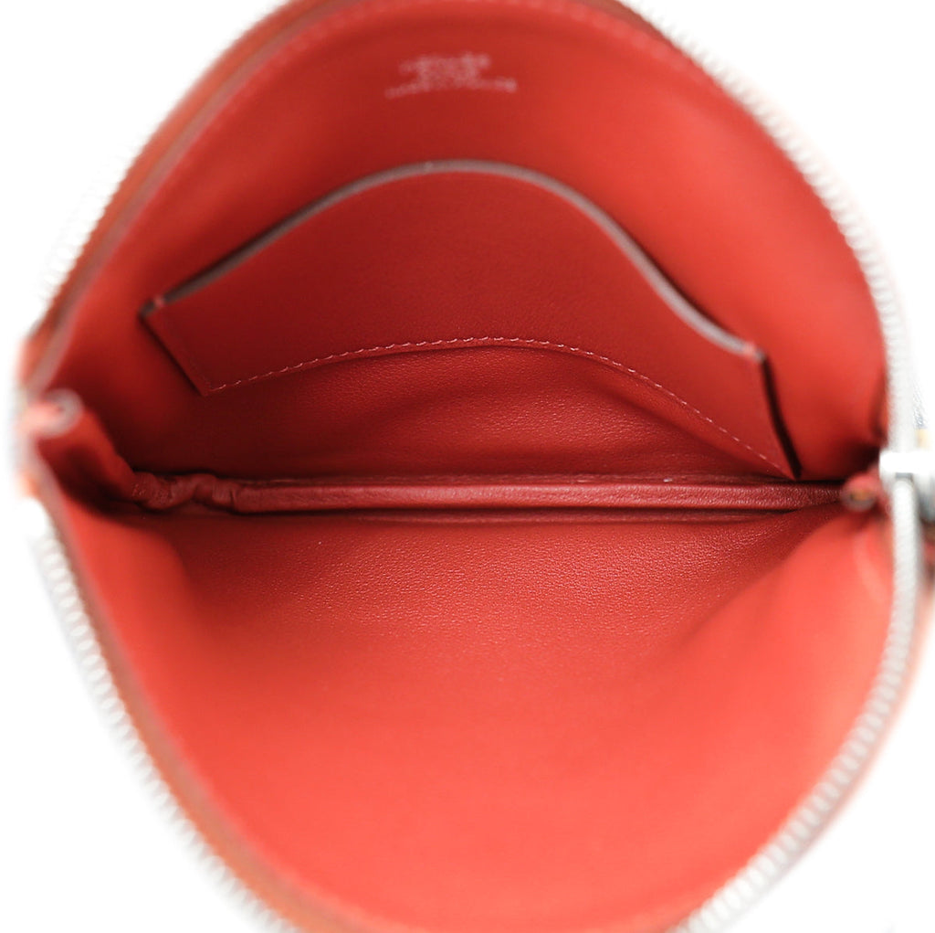 Hermes Gold Ambre Couverture Nouvelle Carre Pocket Pouch