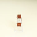 Hermes Gold Diamond Heure Quartz Movement Medium Model, 30 mm H Watch