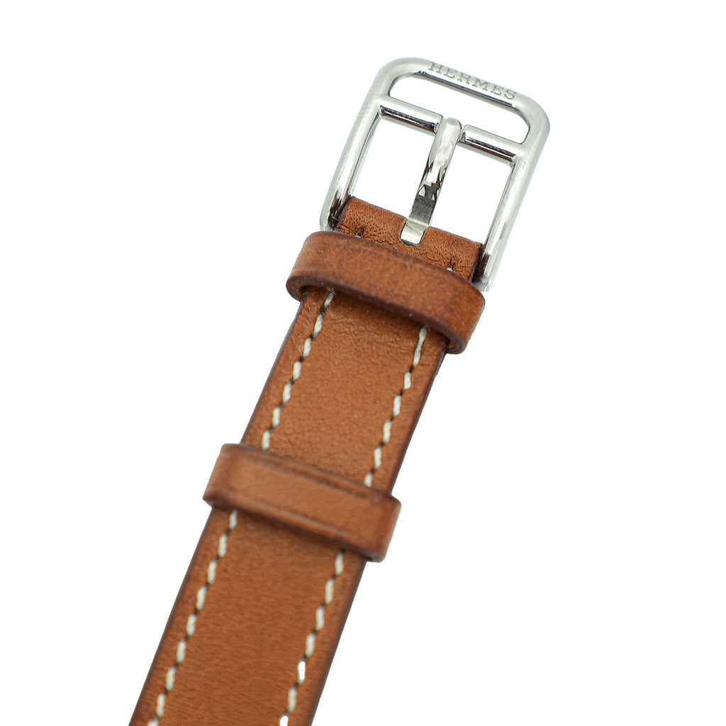Hermes Stainless Steel Cape Cod 37mm Small Model Watch