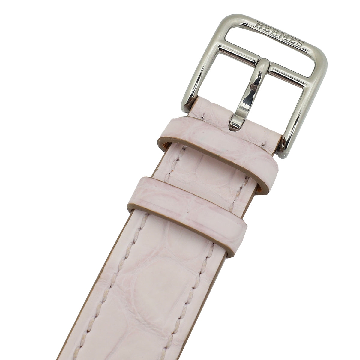 Hermes Stainless Steel Heure H Diamond Small Model 25mm Watch