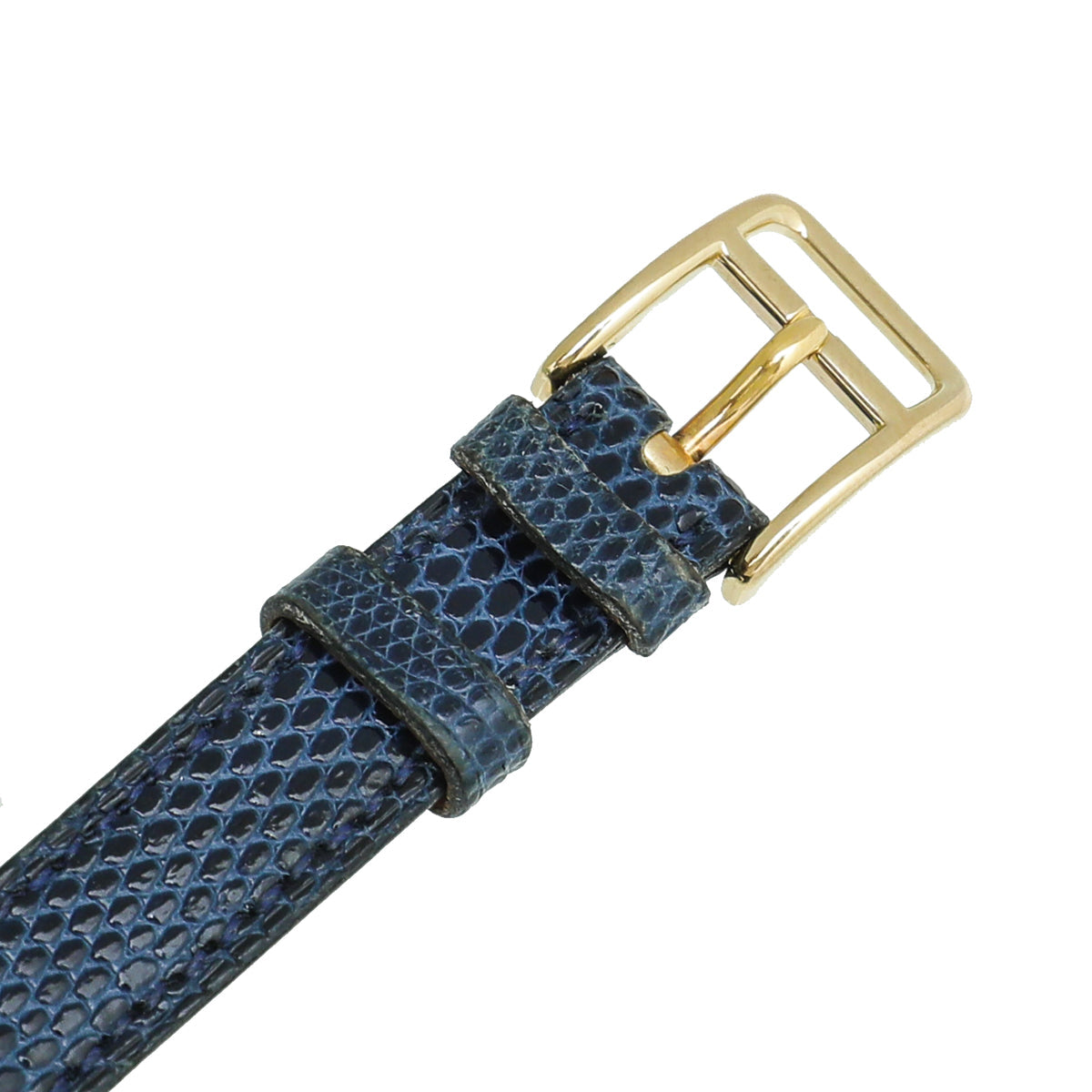 Hermes Gold Cadenas En Plaqué Single Strap Quartz Kelly Watch