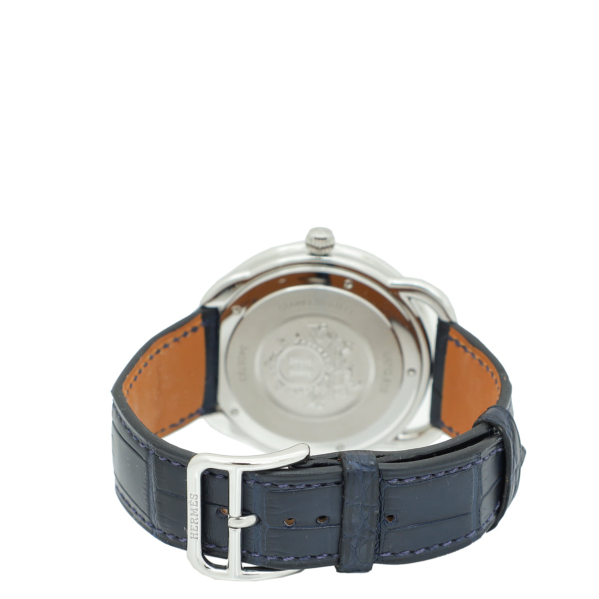 Hermes Arceau Stainless Steel Large Size 40mm Quartz Men's Watch