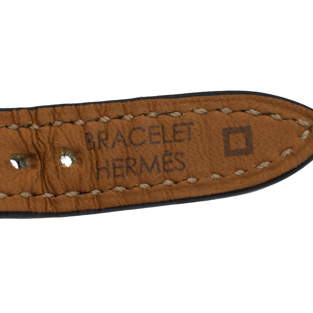 Hermes 18K Rose Case Alligator Galop d'Hermes 26mm Watch