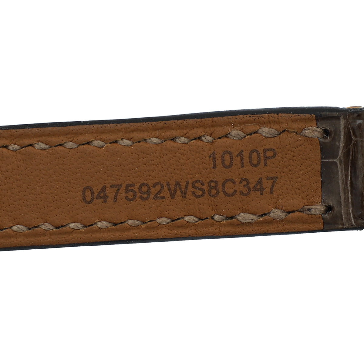 Hermes 18K Rose Case Alligator Galop d'Hermes 26mm Watch