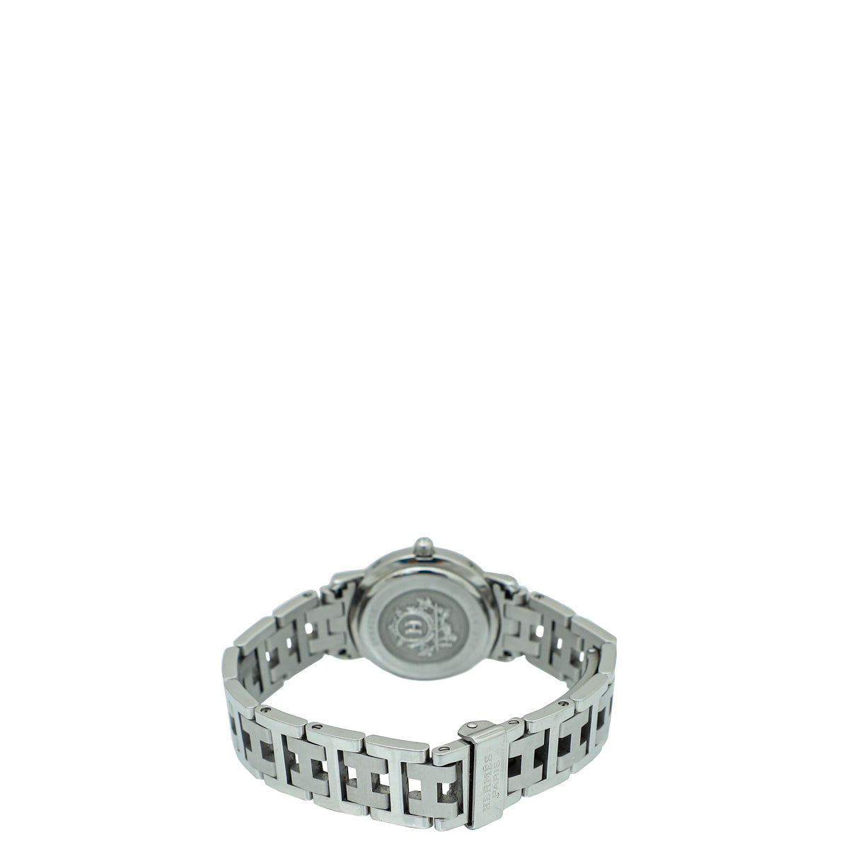 Hermes Stainless Steel Clipper 24mm Quartz Watch