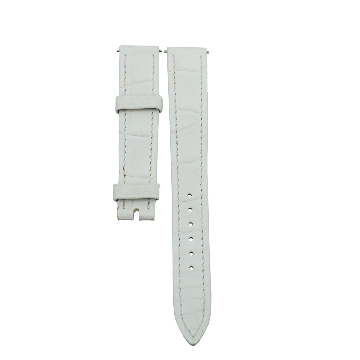 Hermes 18K Rose Gold Cape Cod Diamond Crocodile Strap 31mm Small Watch