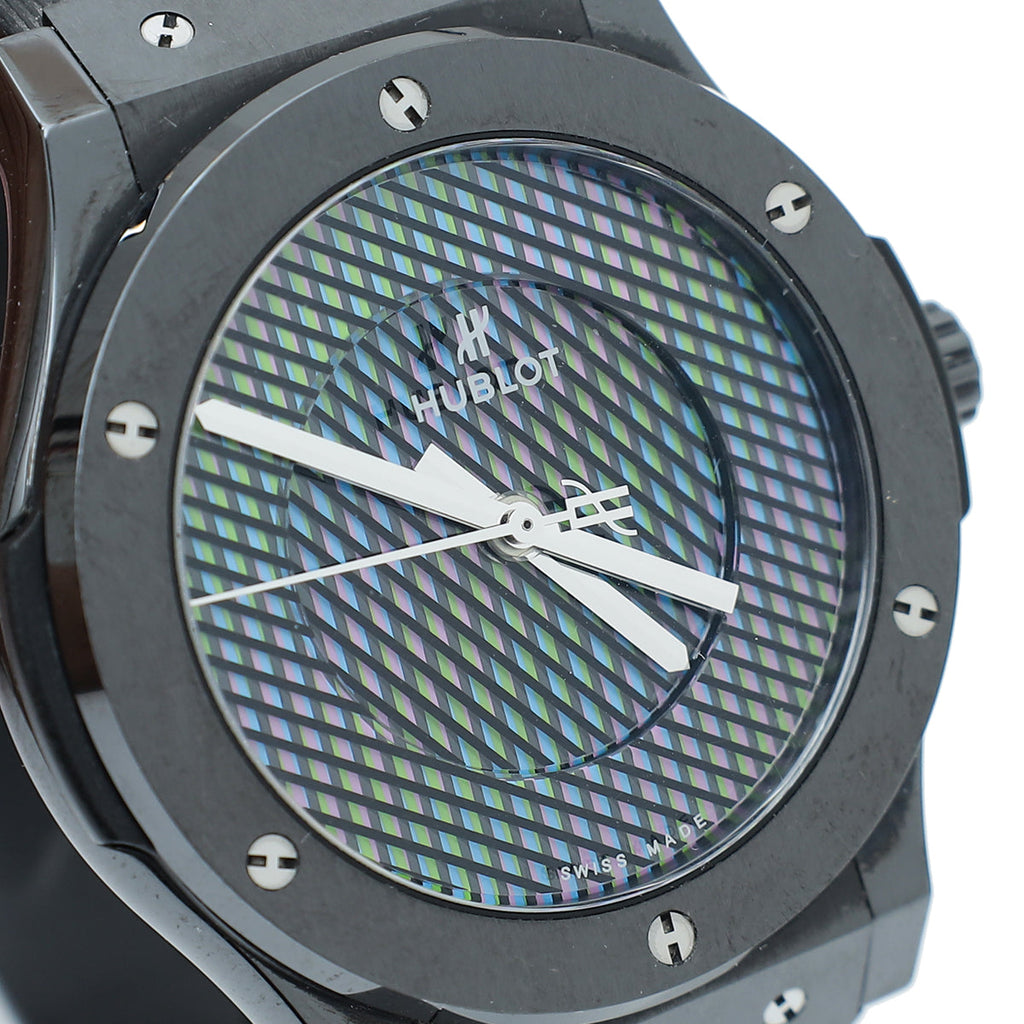 Hublot Black Ltd.Ed. Classic Fusion Cruz-Diez 45mm Watch