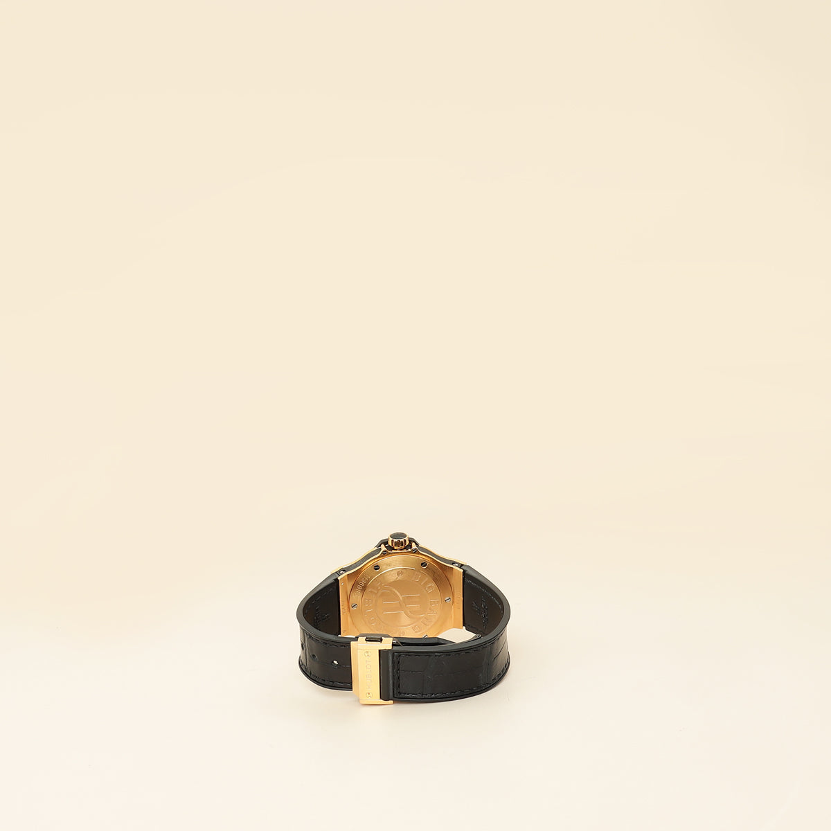 Hublot 18K Rose Gold Diamond Big Bang Quartz 38mm Watch