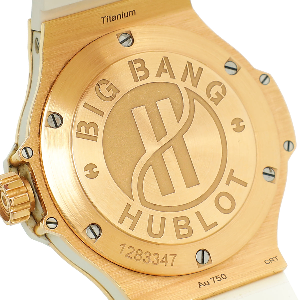Hublot 18K Yellow Gold Diamonds Big Bang 38mm Quartz Watch