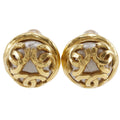Chanel Triple Coco Mark Earrings