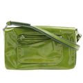 Prada B9645 Patent Leather Shoulder Bag