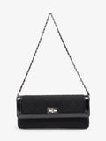 Chanel Mademoiselle East West Black Canvas