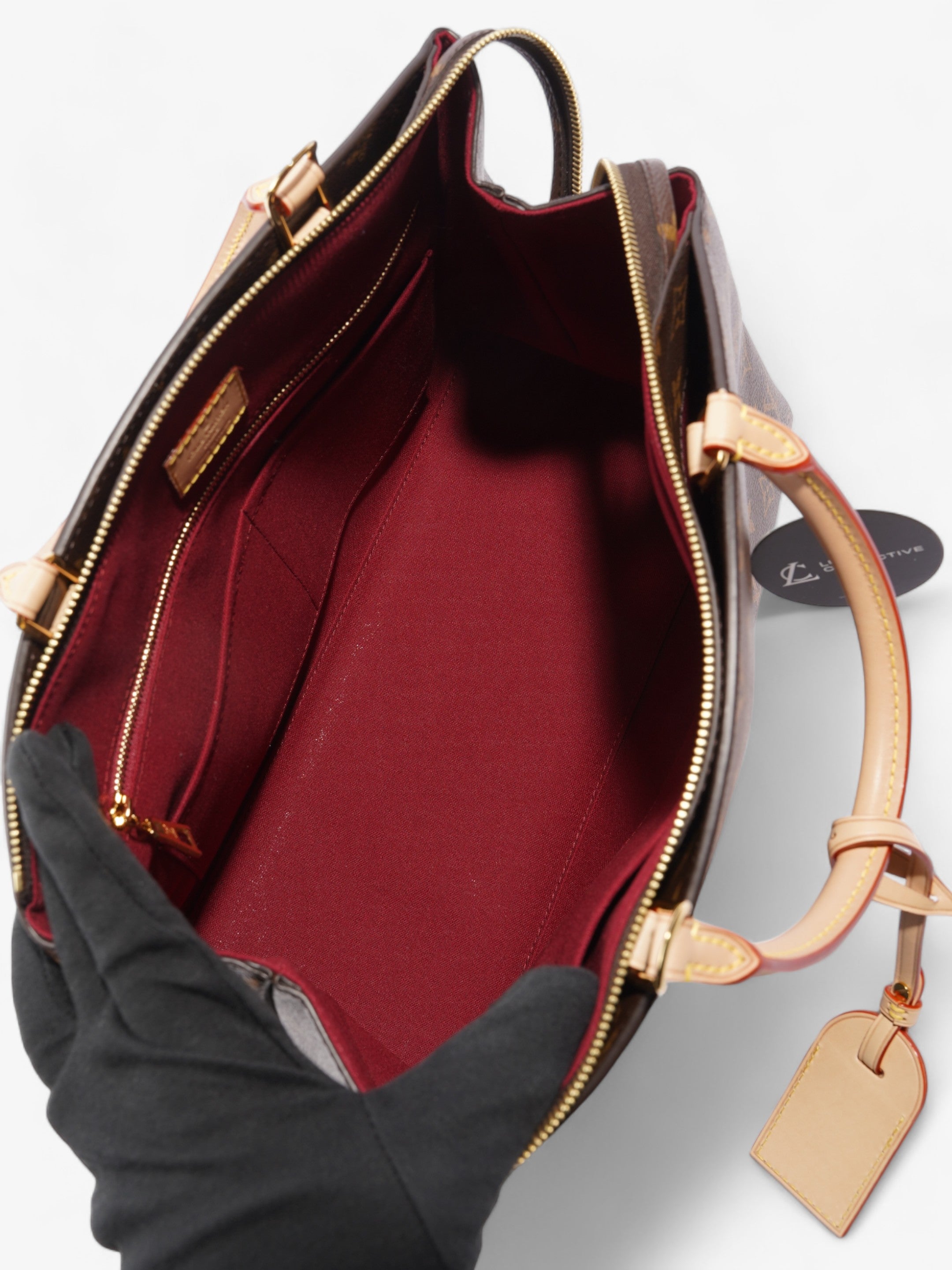 Louis Vuitton Palais Tote Monogram Coated Canvas