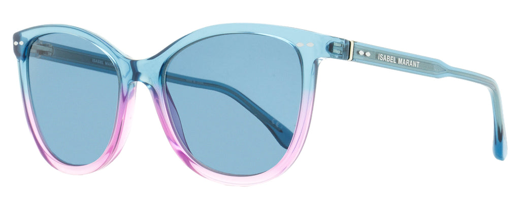 Isabel Marant Butterfly Sunglasses IM0078S NYDKU Teal-Pink 57mm Teal-Pink