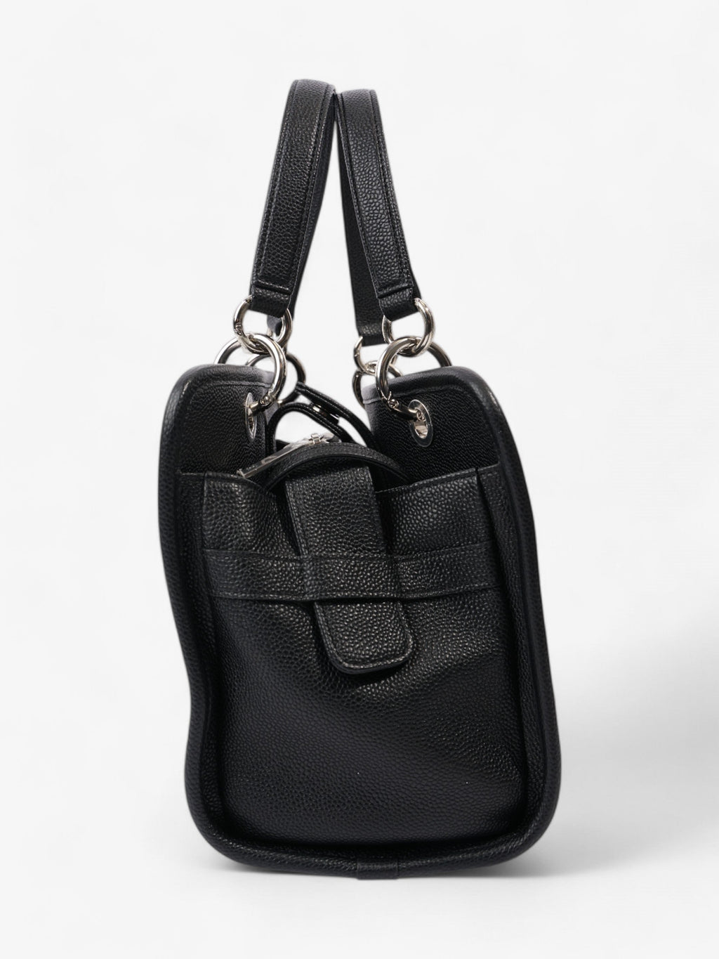 Chanel Shopping Tote Black Caviar Leather