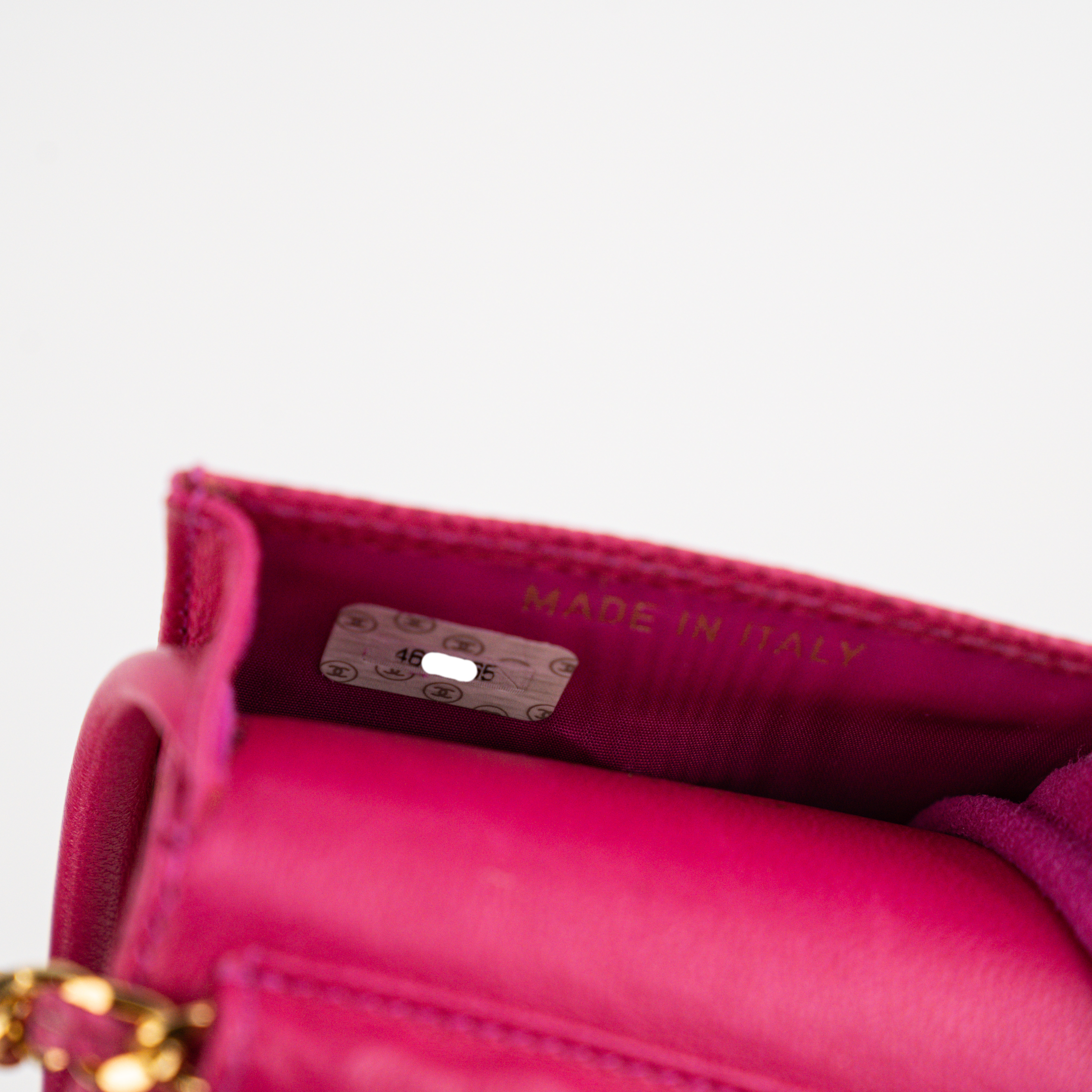 Chanel Vintage Vertical Caviar Pink Crossbody