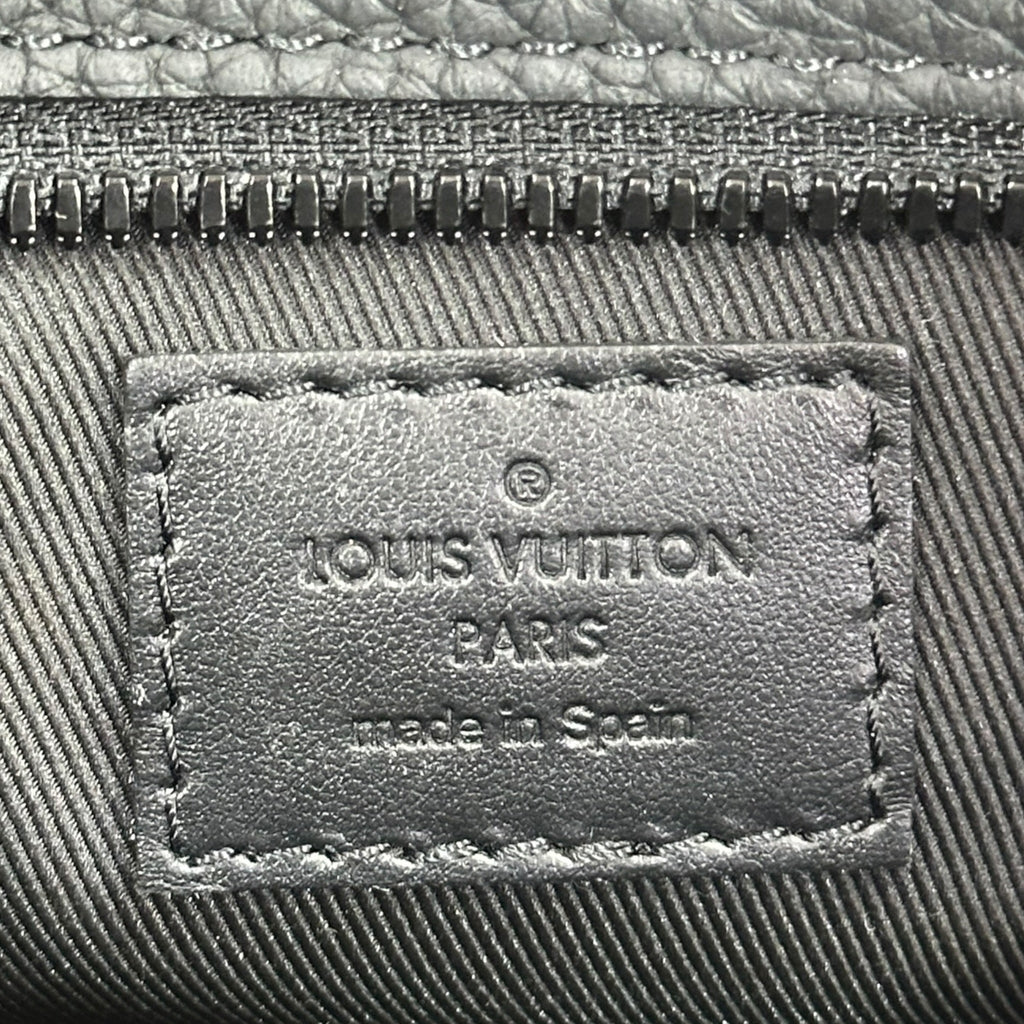 Louis Vuitton Christopher Tote Noir Black Taurillon Leather