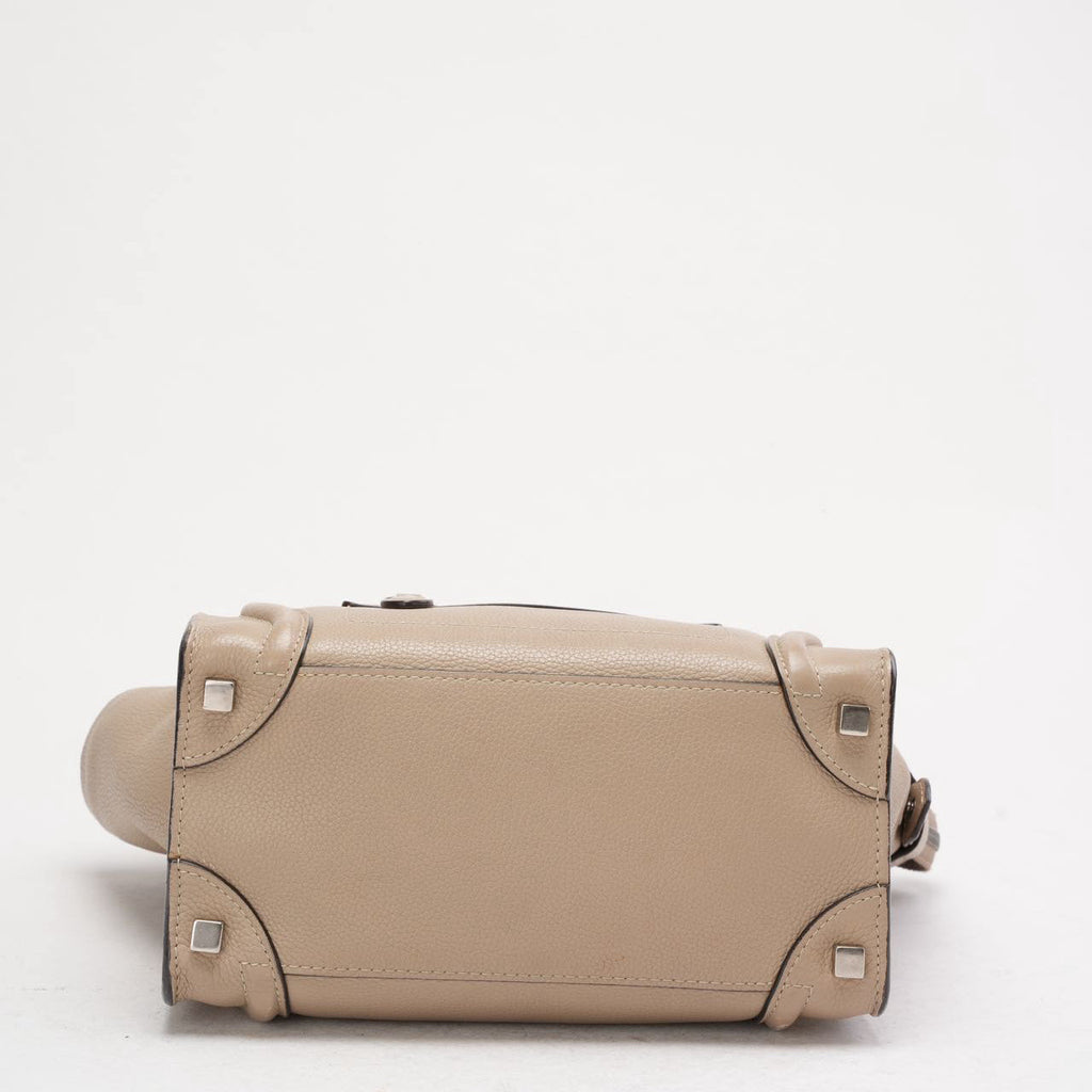 Celine Grey Luggage Micro Tote 2012