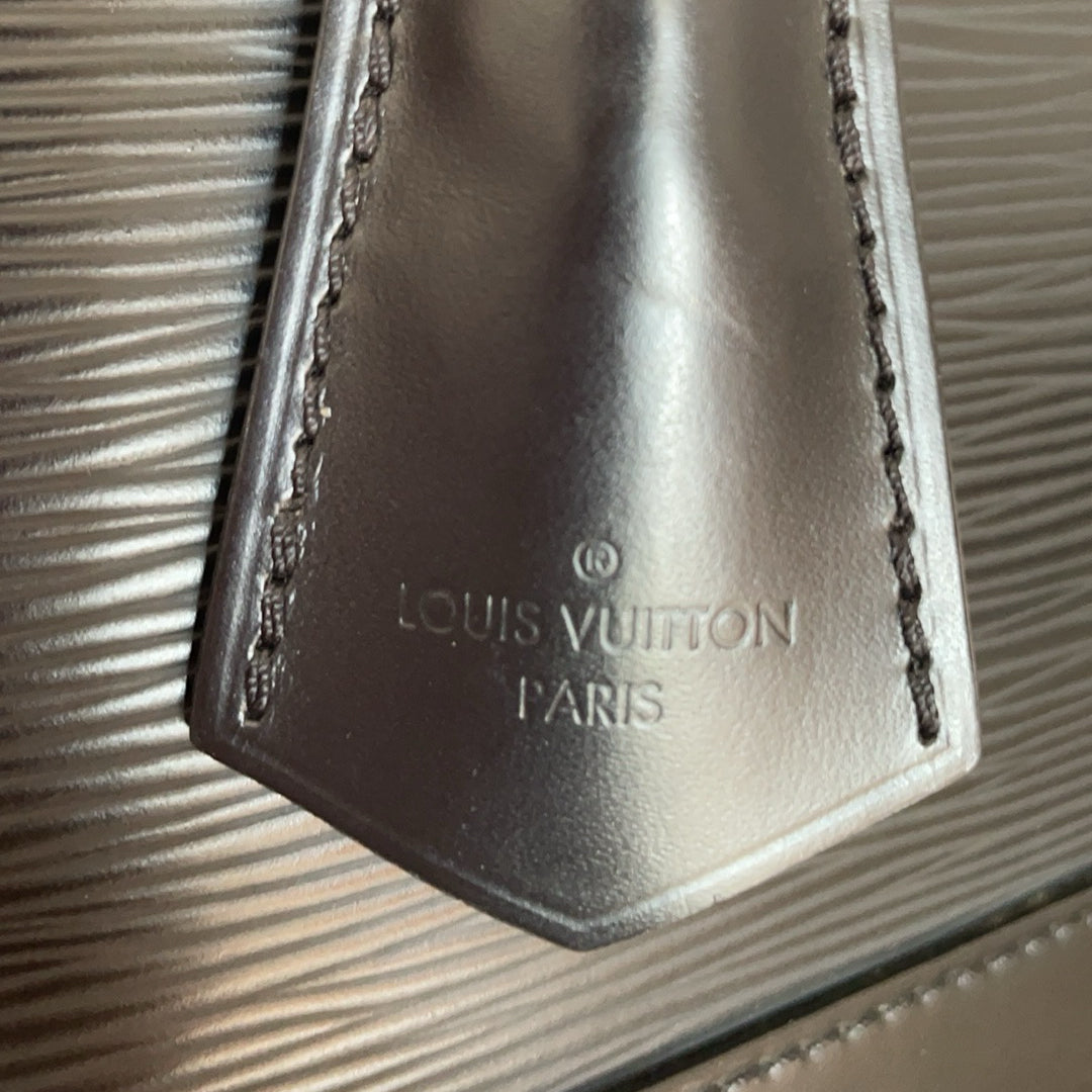 Louis Vuitton Black Epi Leather Alma PM Bag 2013
