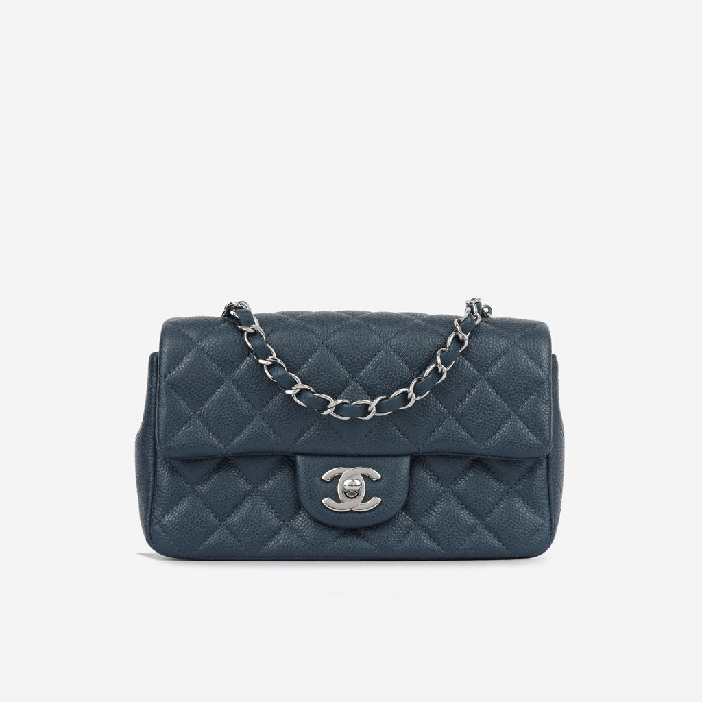 Chanel Mini Rectangular - Dark Blue