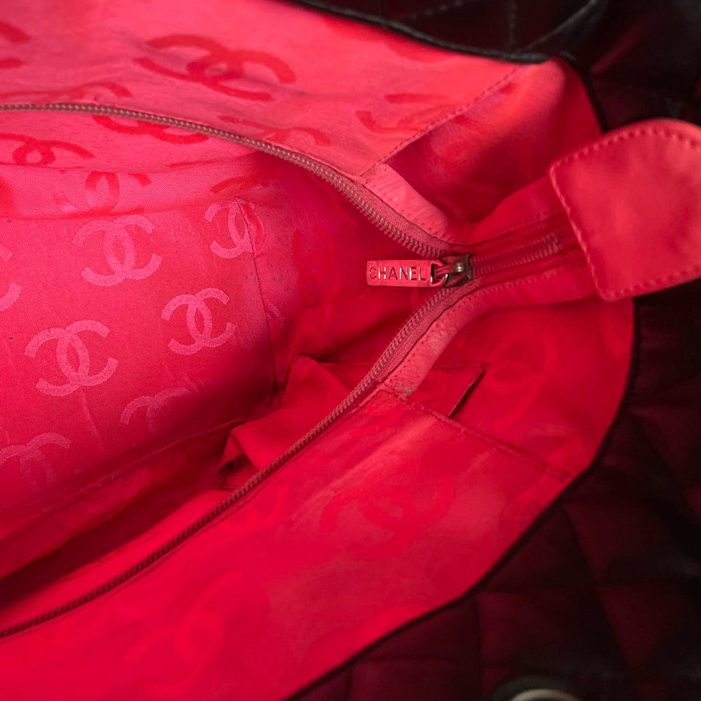 Chanel Black Cambon Tote Bag 2010-2011