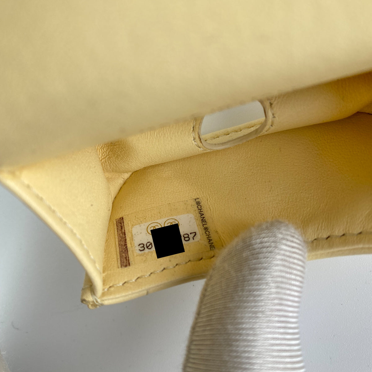 Chanel AirPods Case Light Yellow